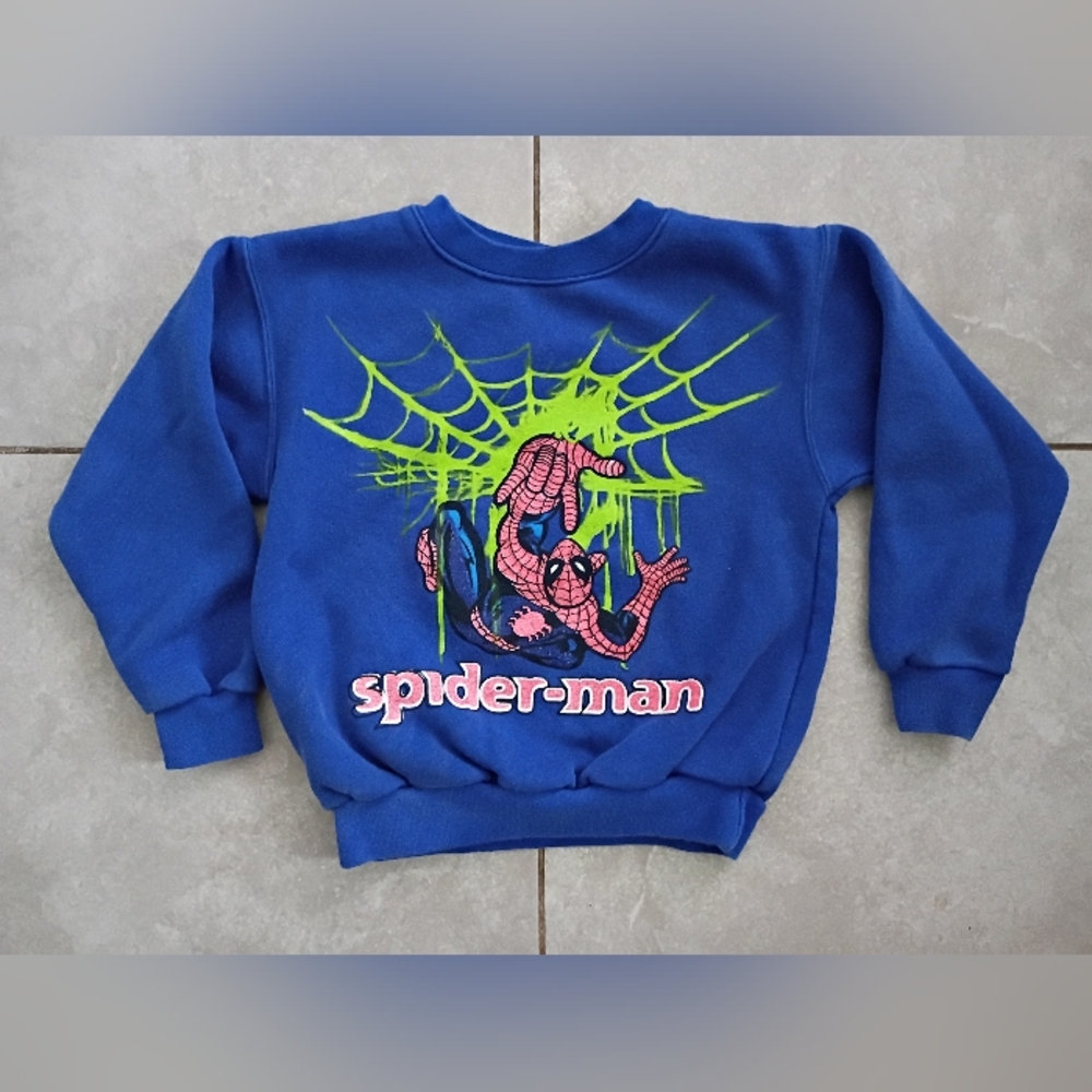 Blue Spider-Man Sweatshirt